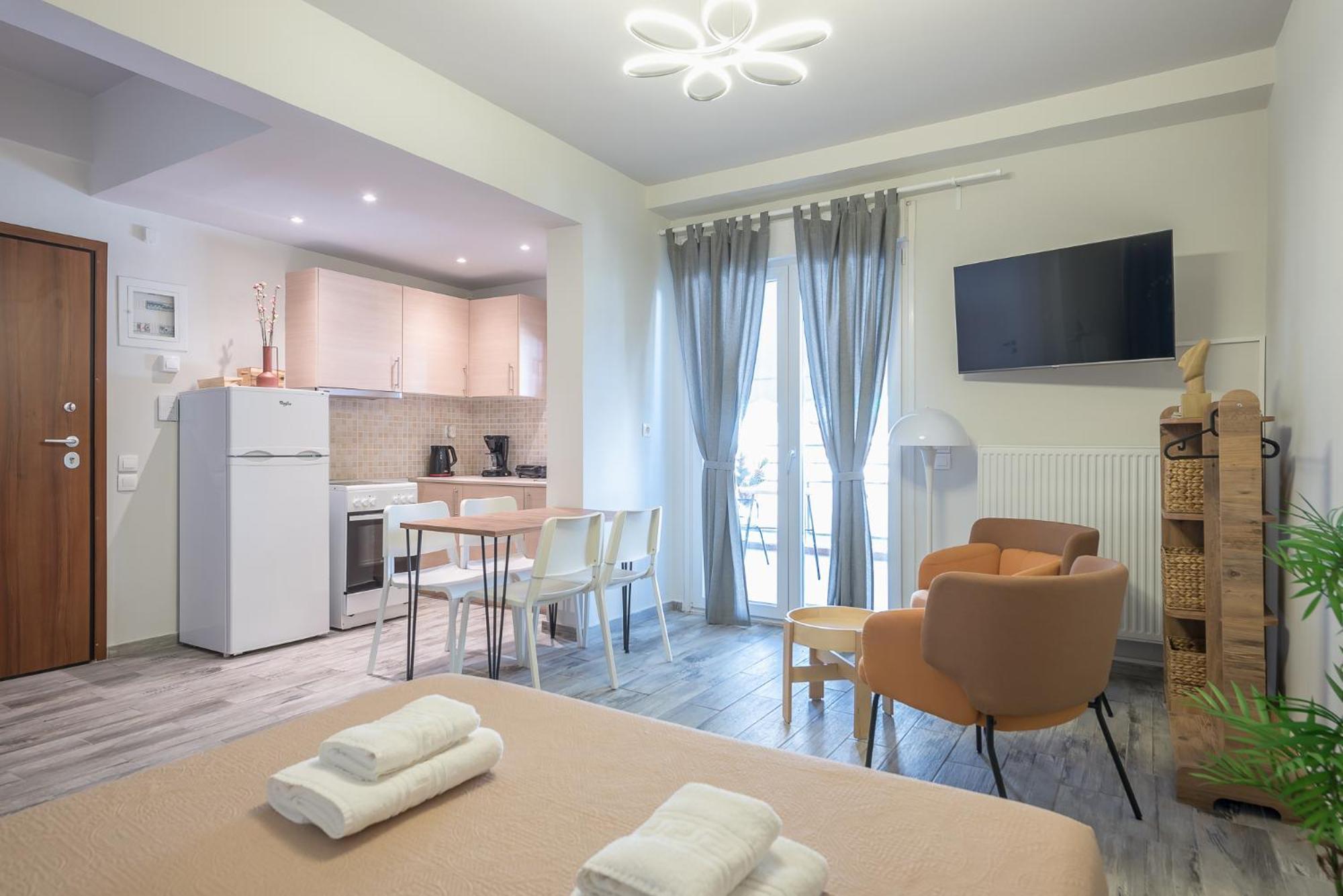 Sunny Studio With Starlight Balcony Atenas Exterior foto